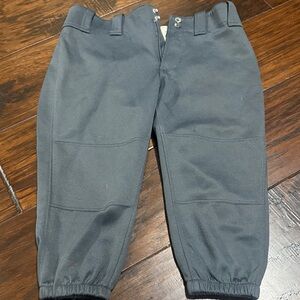 Gray Girls Softball Pants